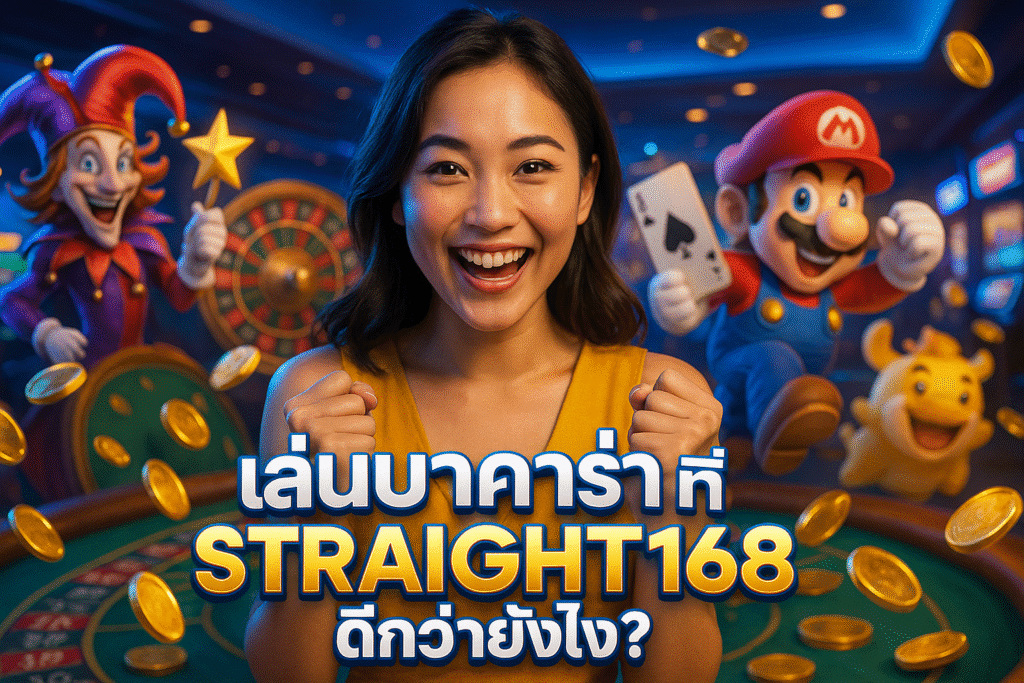 เล่นบาคาร่าที่ STRAIGHT168 ดีกว่ายังไง?