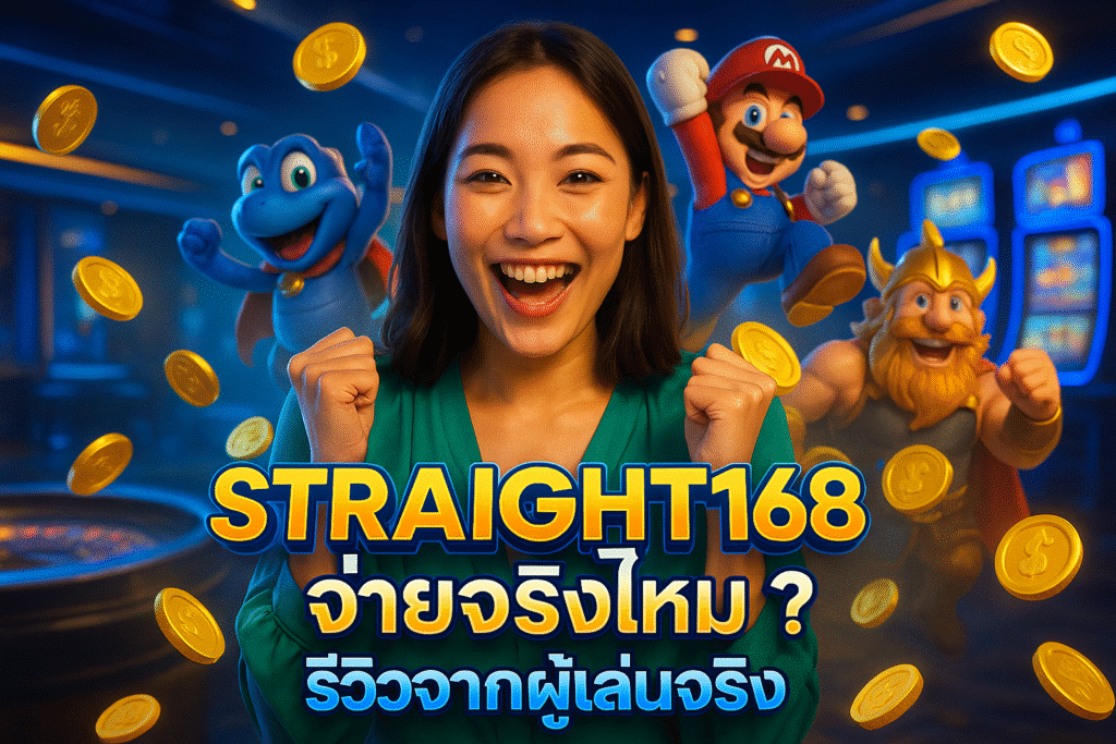 STRAIGHT168 จ่ายจริงไหม? รีวิวจากผู้เล่นจริง