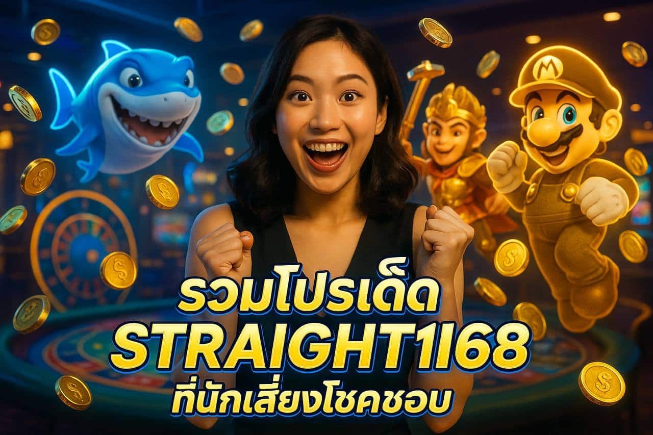รวมโปรเด็ด STRAIGHT168 ที่นักเสี่ยงโชคชอบ